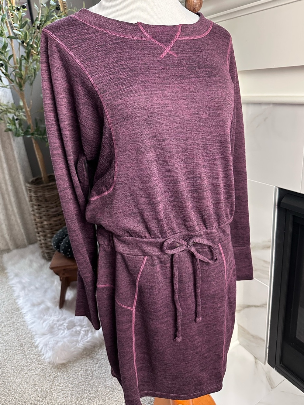 Athleta Dress with Drawstring Waist